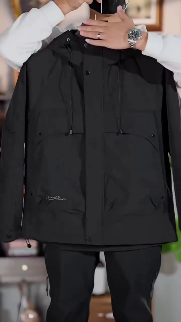 Men's All Weather Technical Hooded Jacket