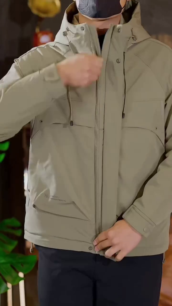 Men's All Weather Technical Hooded Jacket - Image 5