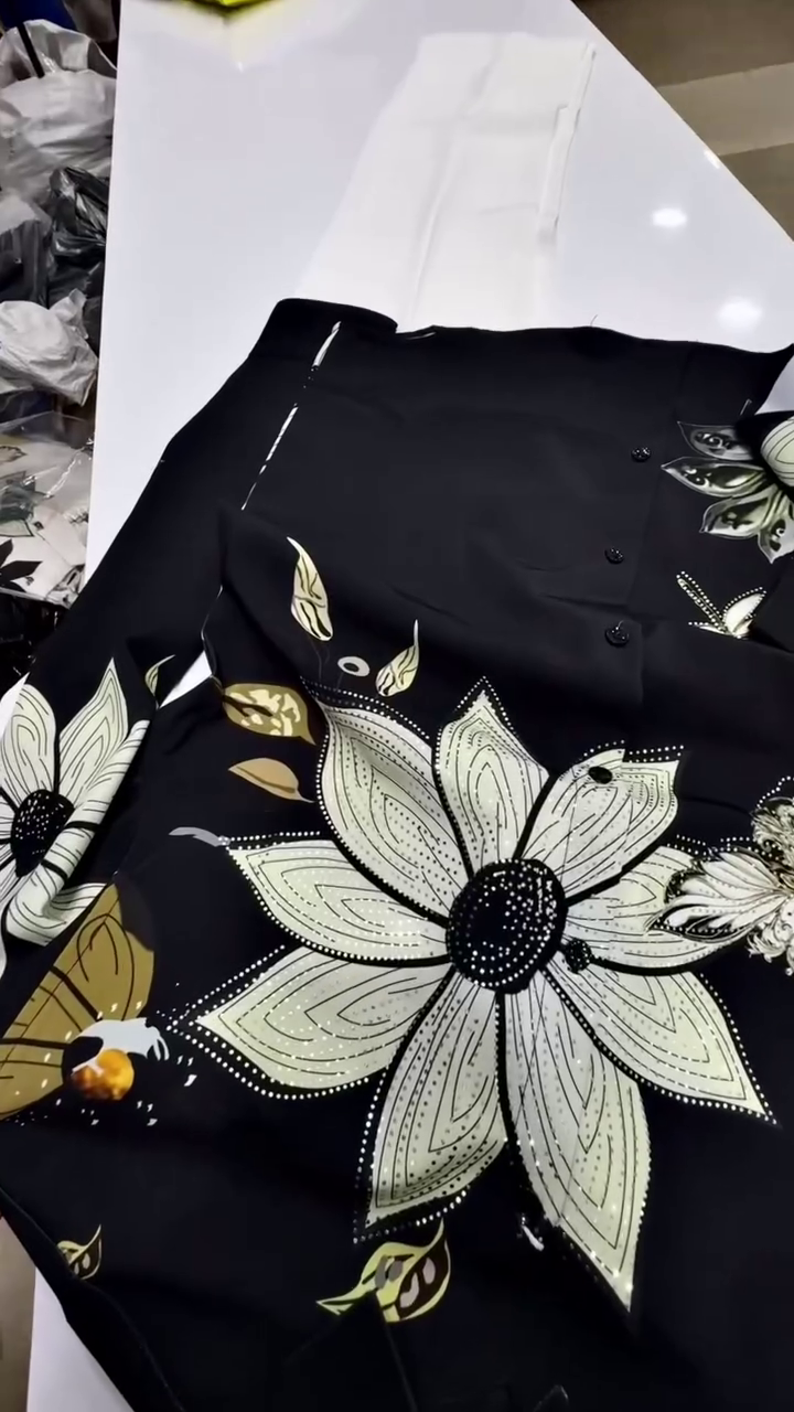 Creation Men's Exclusive Linen Fabric Position Print FULLSLEEV DESINER Shirt. - Image 3