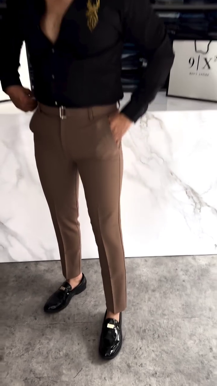 Men's Slim Fit Formal Trouser Pant - Image 3