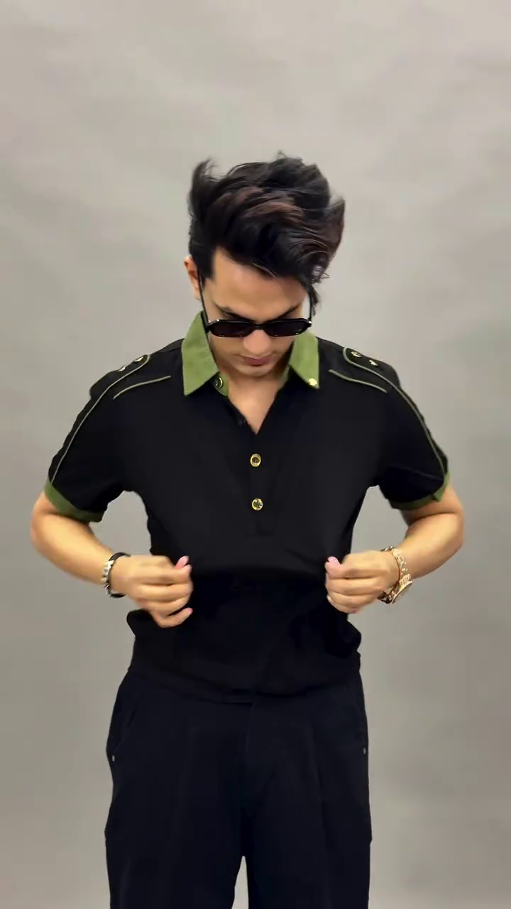 Casual Old Money Regular Fit Polo T Shirt for Men