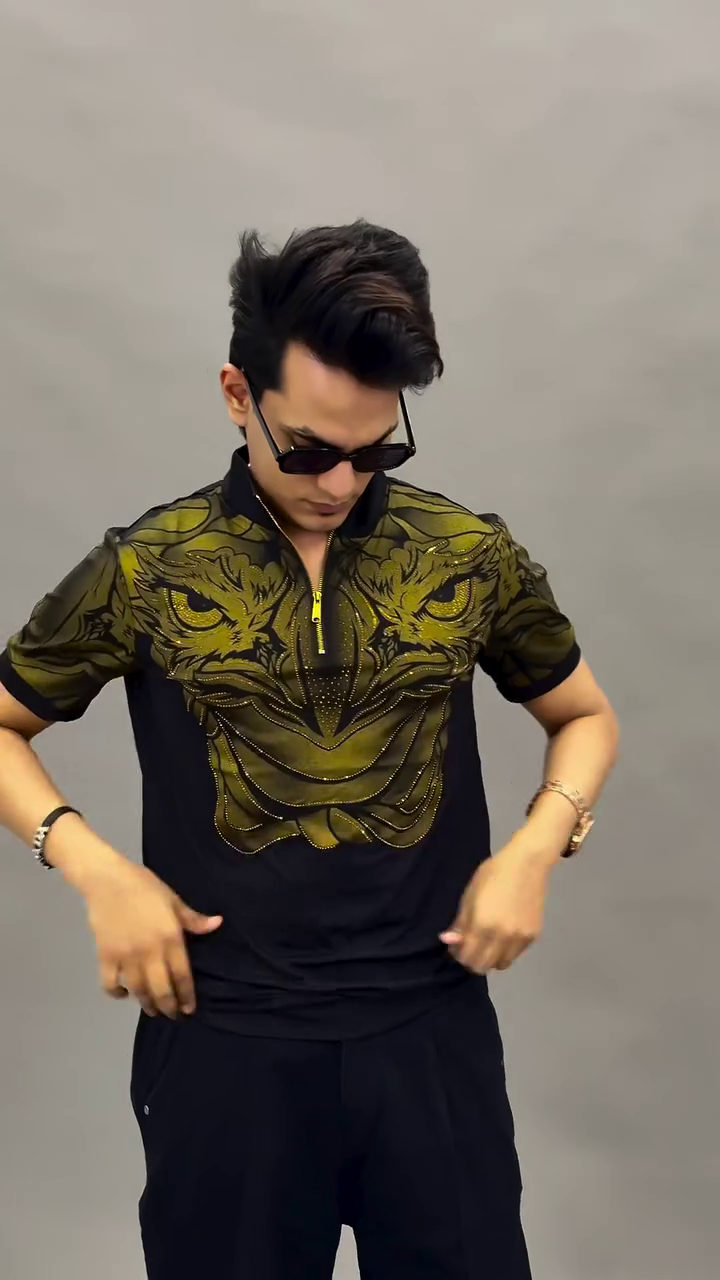 Casual Old Money Regular Fit Polo T Shirt for Men - Image 8