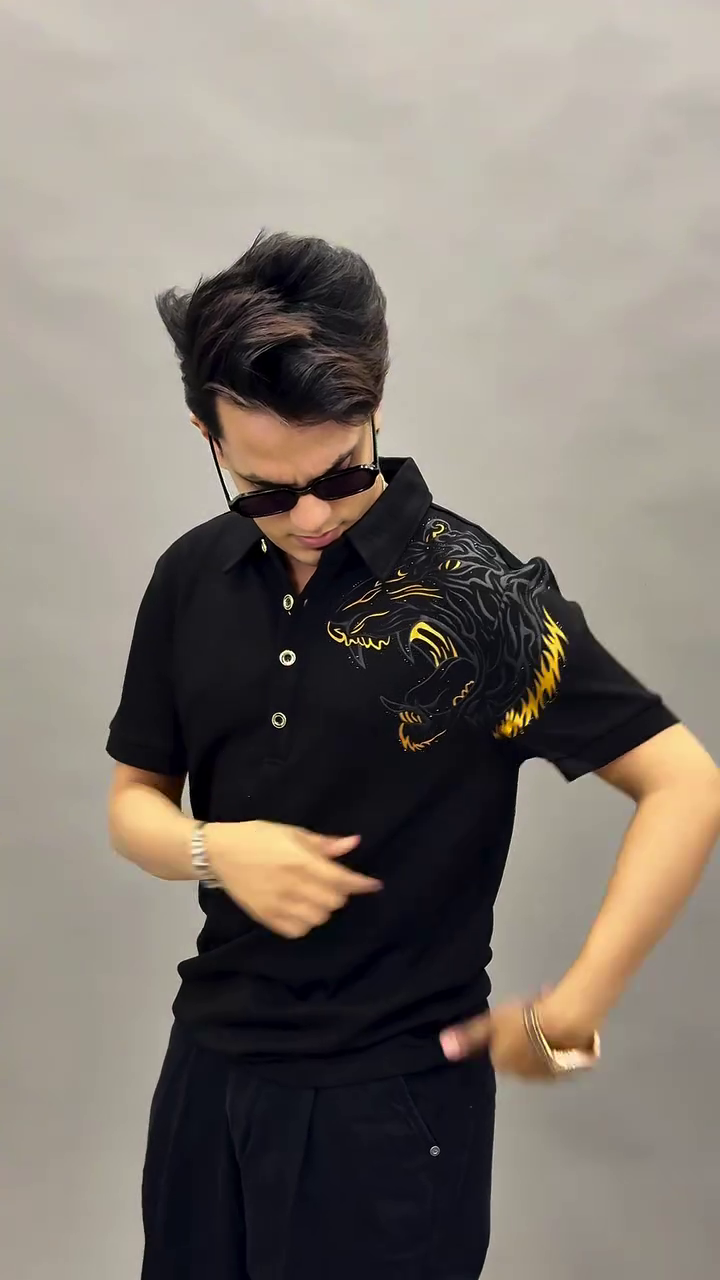 Casual Old Money Regular Fit Polo T Shirt for Men - Image 5