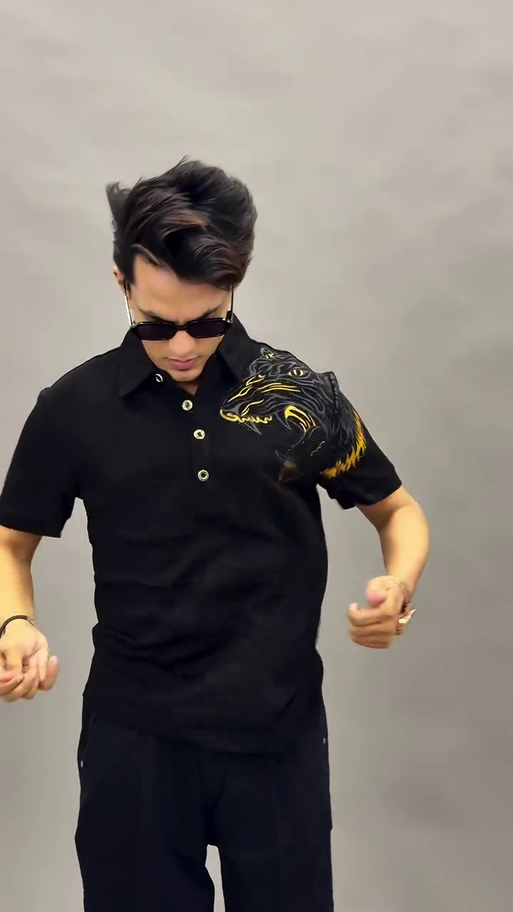 Casual Old Money Regular Fit Polo T Shirt for Men - Image 4