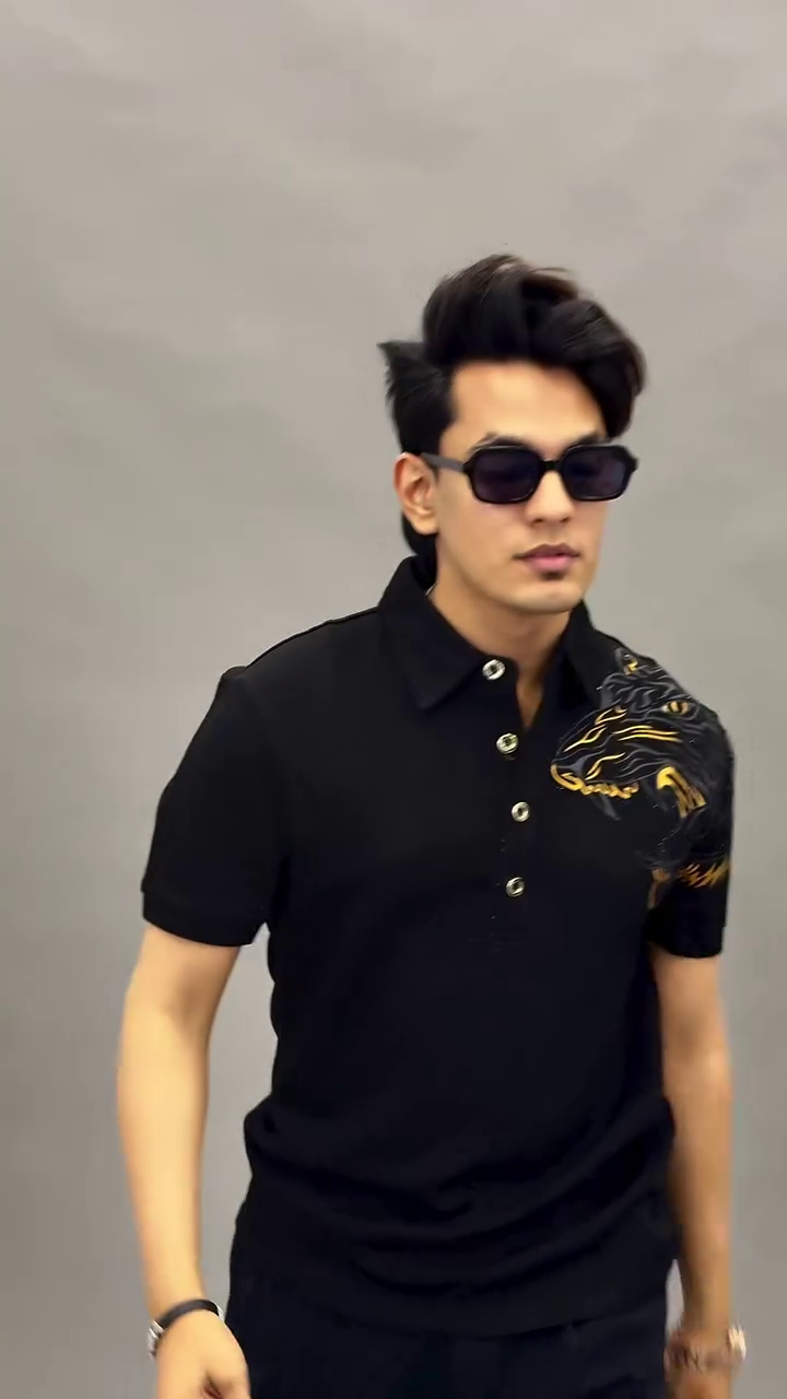 Casual Old Money Regular Fit Polo T Shirt for Men - Image 3