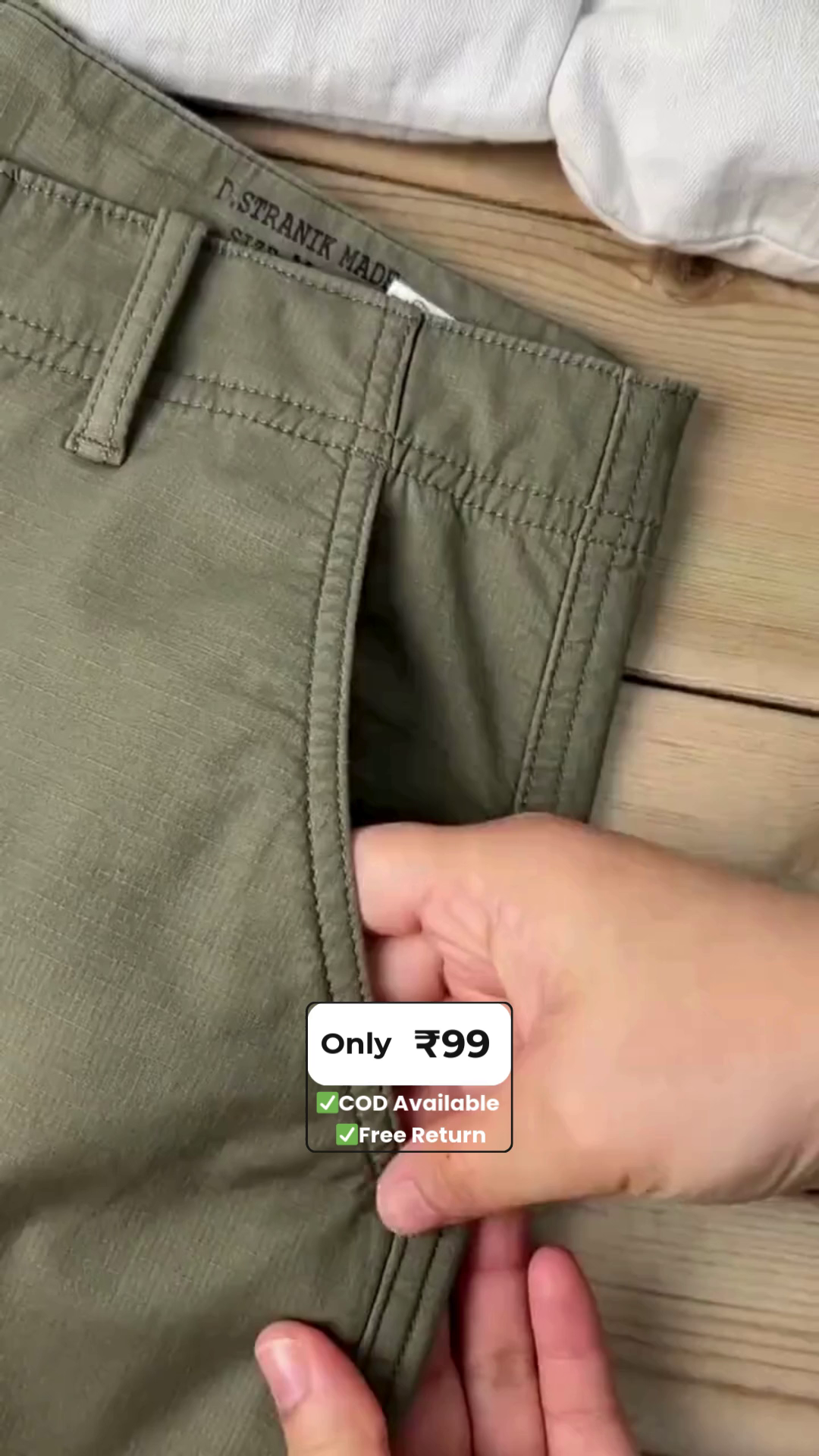 Men’s Stretch Cargo Pants - Image 2