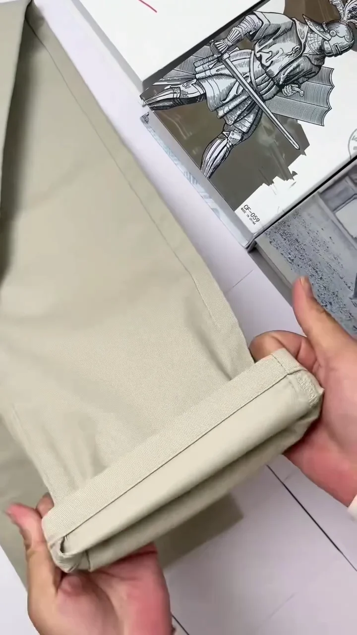 Men’s Premium Slim Fit Cotton Chinos - Image 5