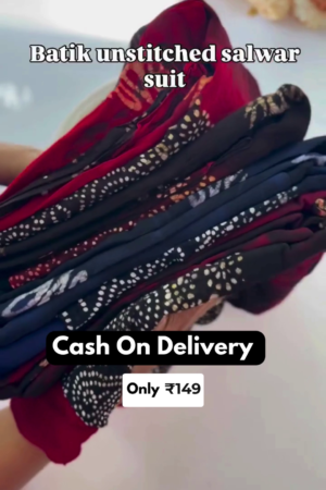 Women’s Unstitched Salwar Suit Dress Material