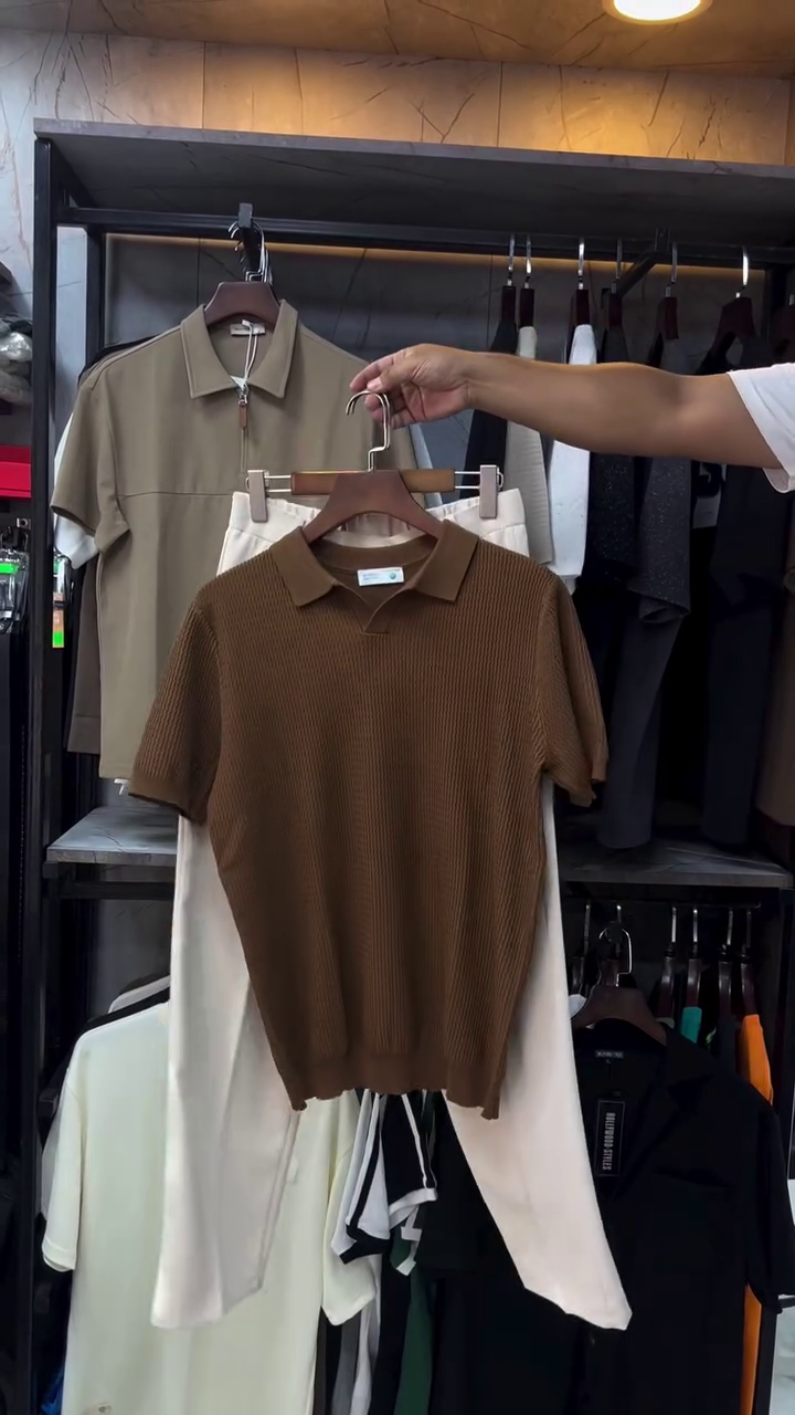 Men's Formal Pants and T-Shirt Combo