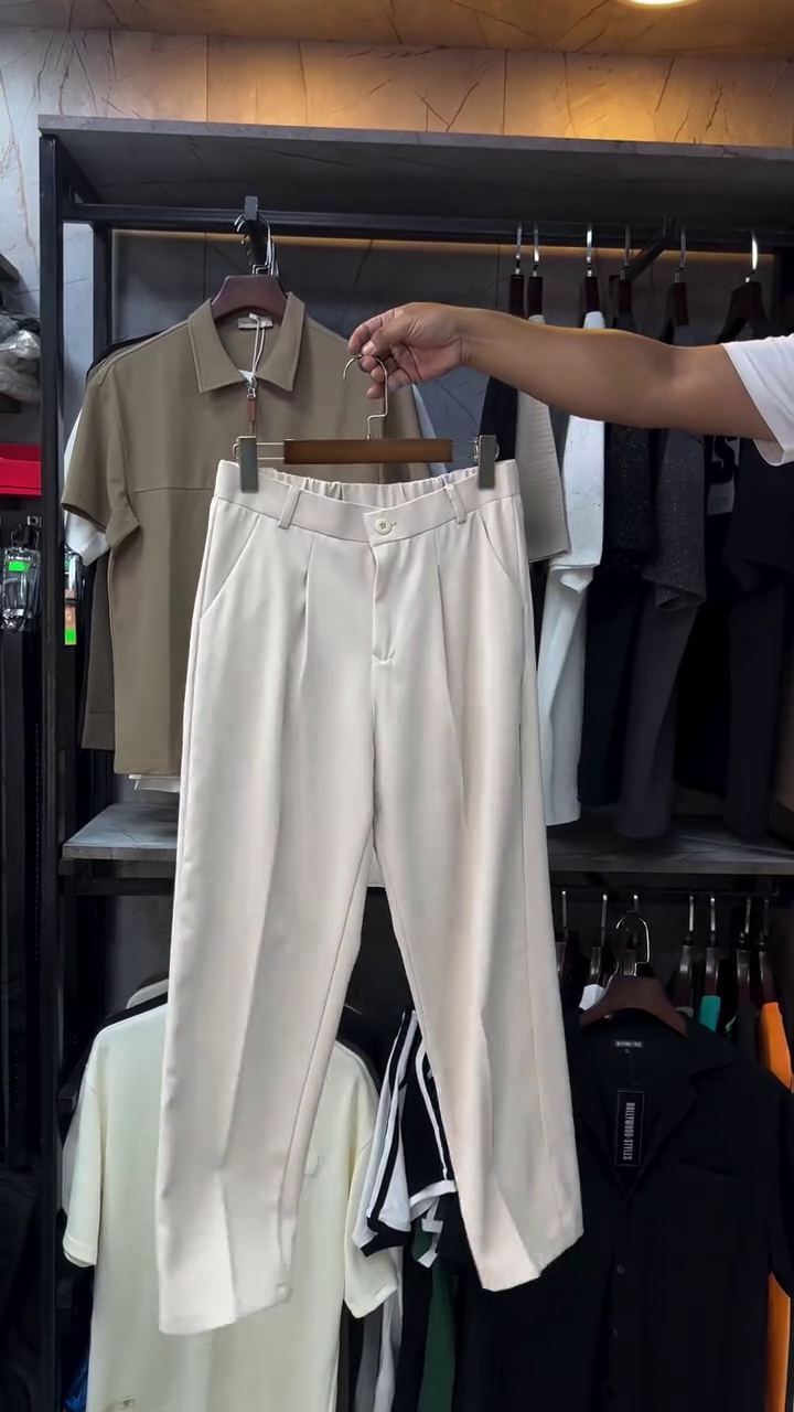 Men's Formal Pants and T-Shirt Combo - Image 2