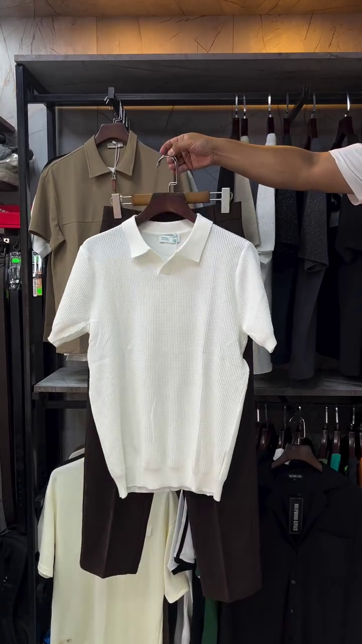 Men's Formal Pants and T-Shirt Combo - Image 4
