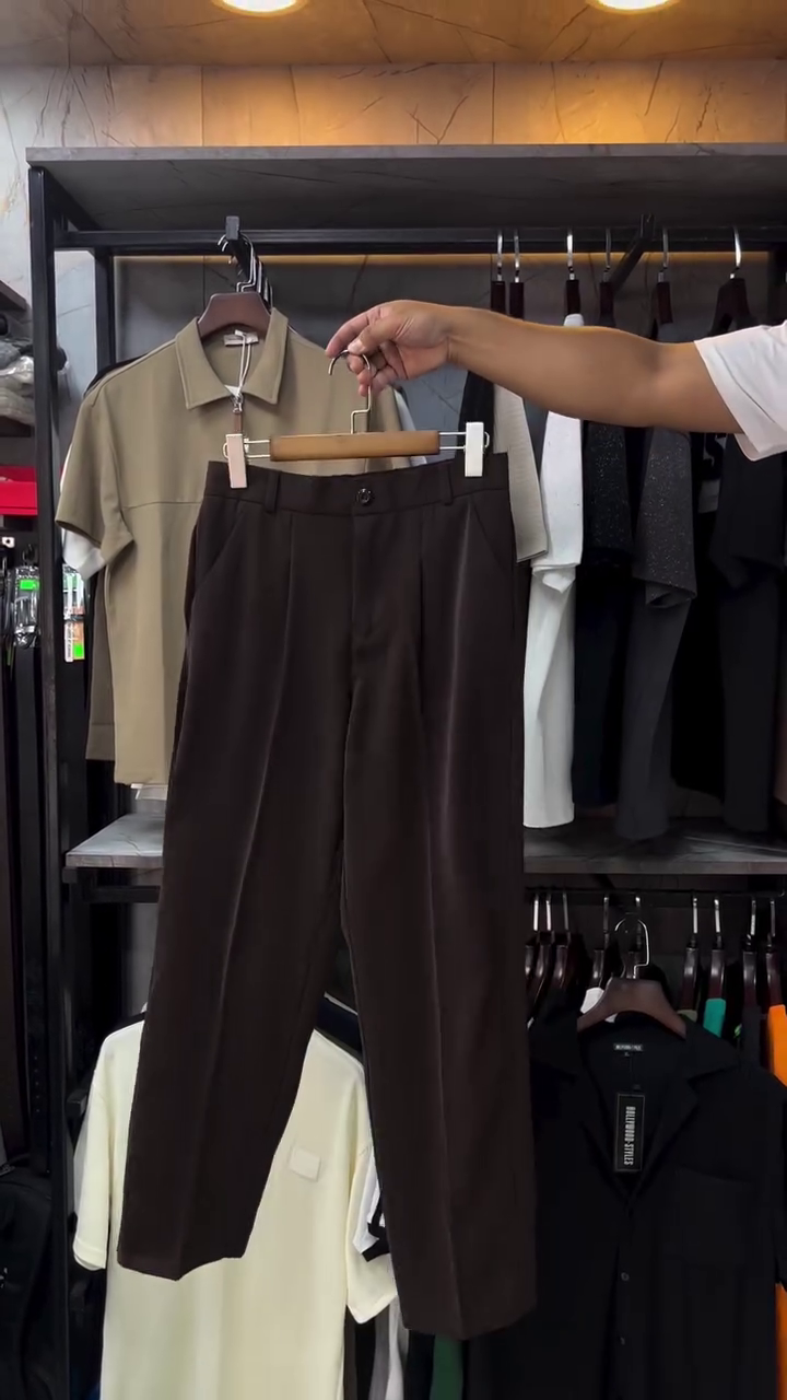 Men's Formal Pants and T-Shirt Combo - Image 3