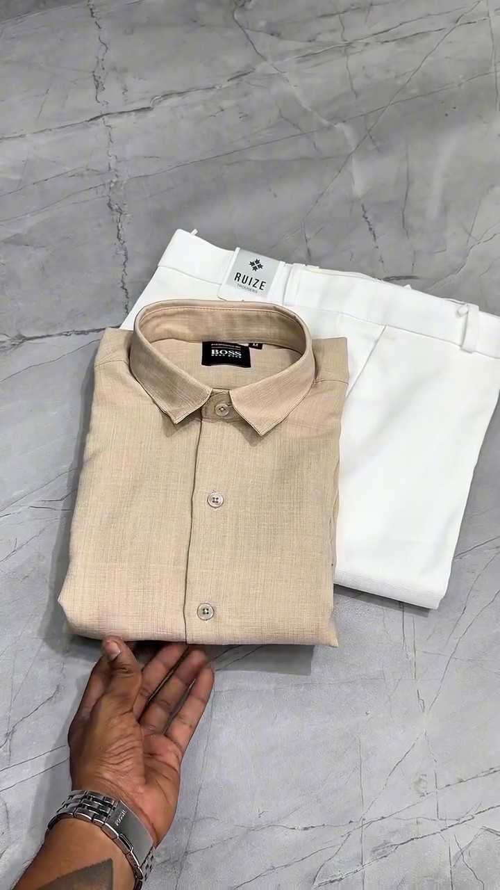 Timeless Style and Versatility of Men's Plain Shirts - Image 2