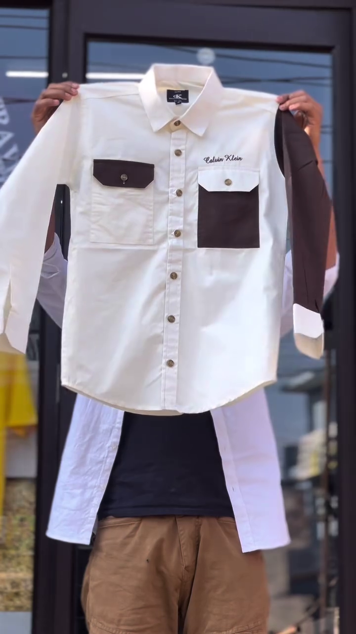 Men’s Printed Shirt with Pocket