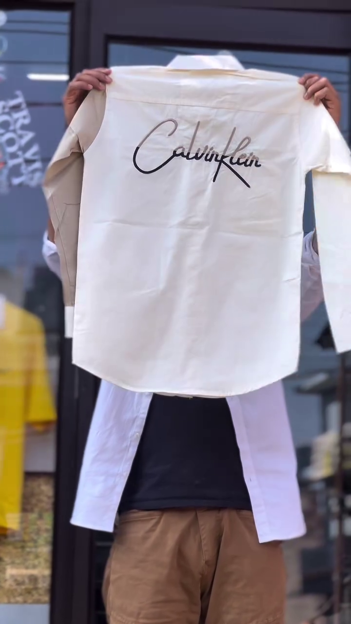 Men’s Printed Shirt with Pocket - Image 7
