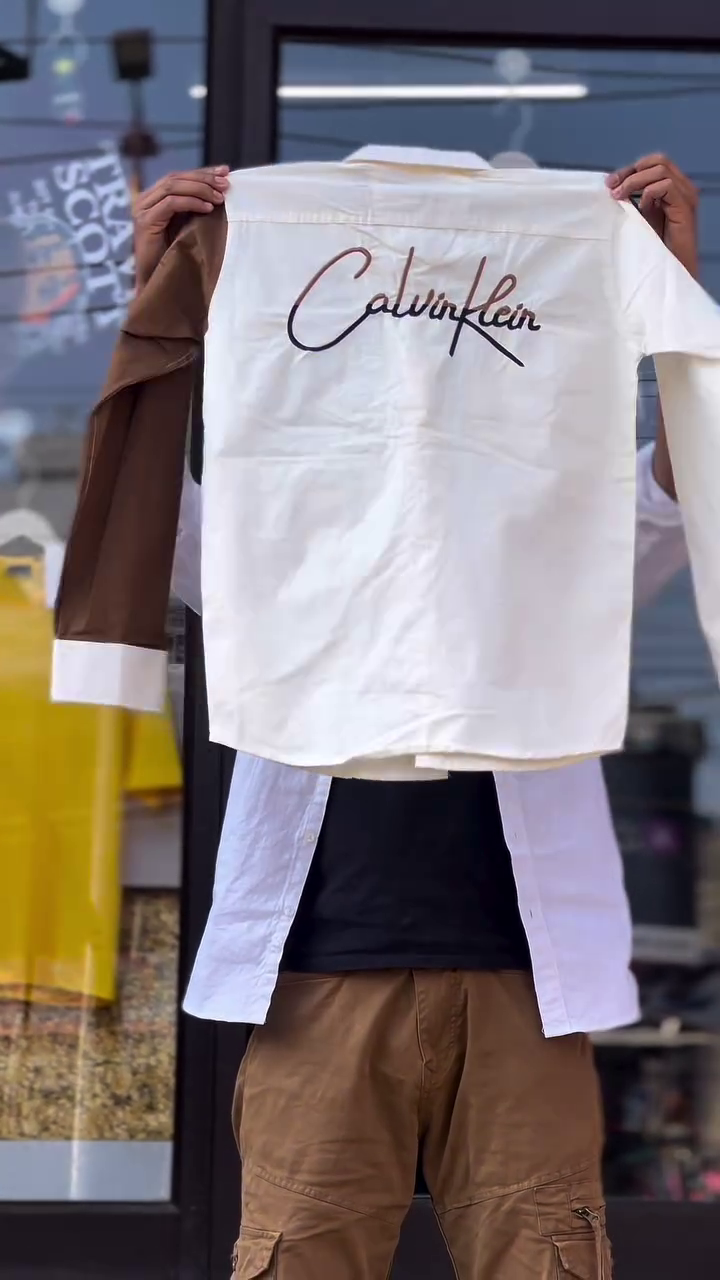 Men’s Printed Shirt with Pocket - Image 5