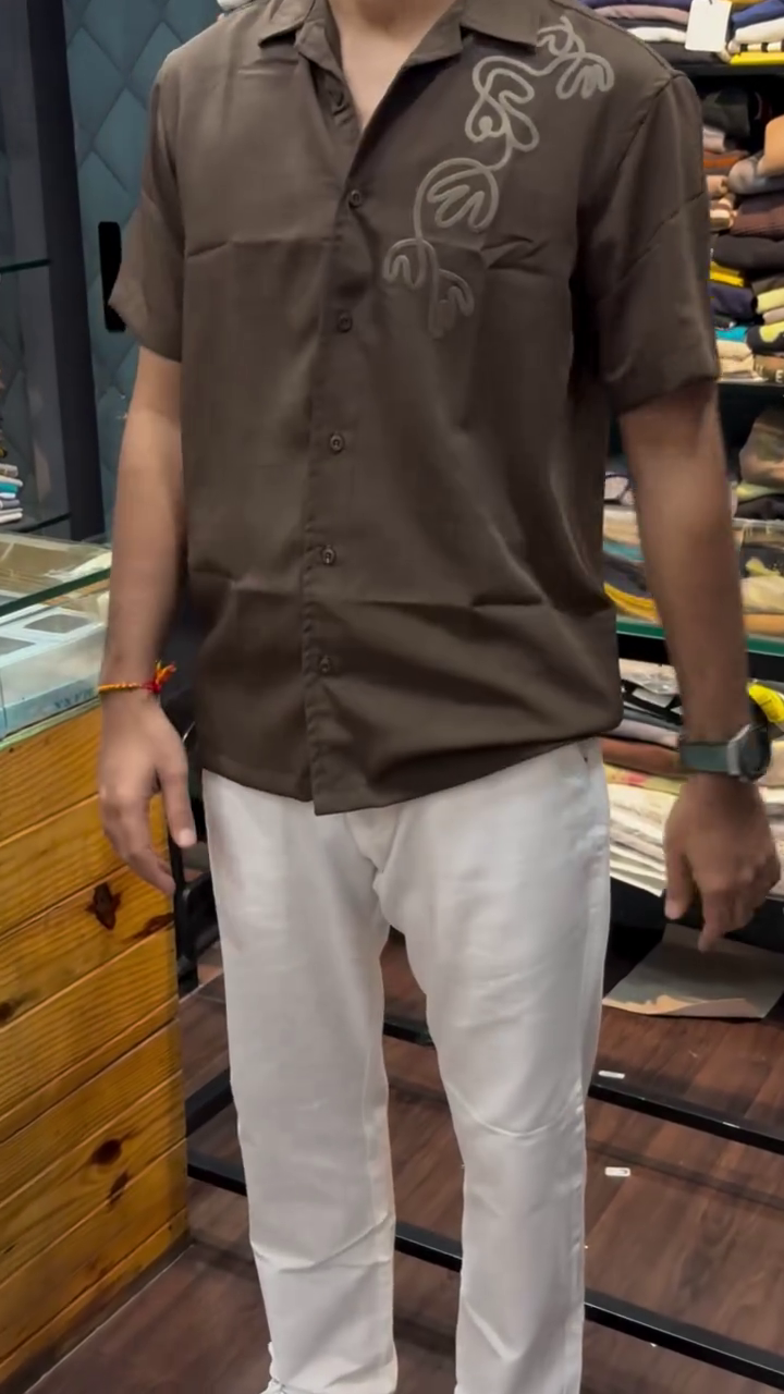Men’s Down Shoulder Shirts: - Image 3