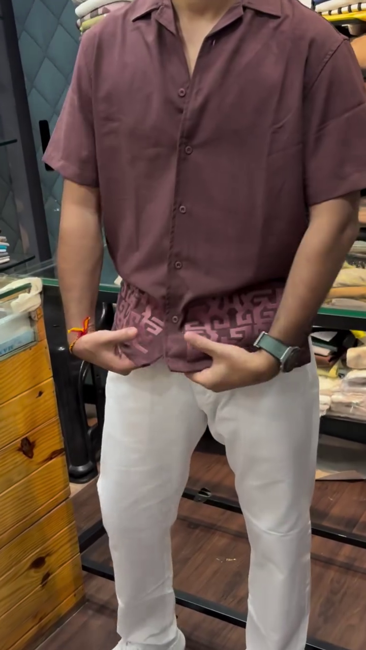 Men’s Down Shoulder Shirts: