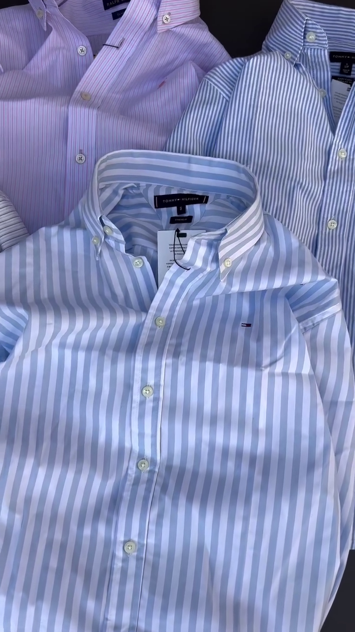 Men’s Full Sleeve Striped Shirts: