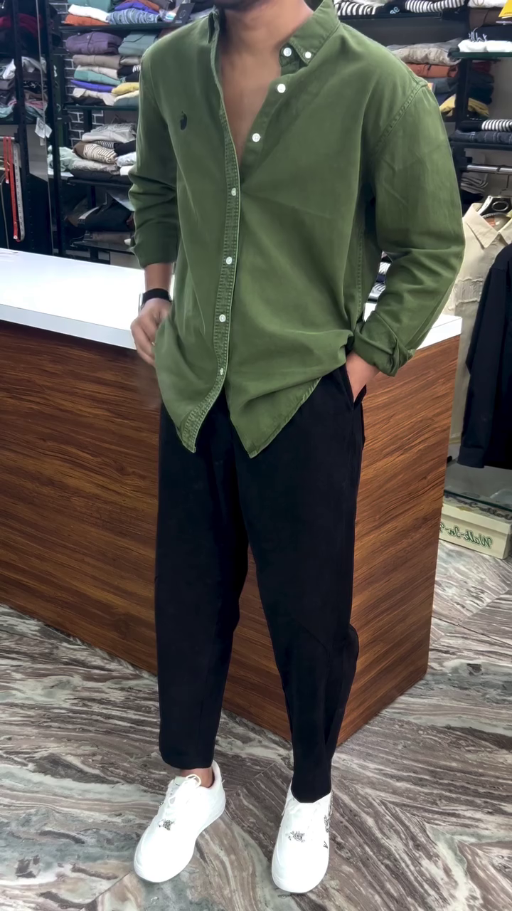 Men’s Simple Full Sleeve Shirts - Image 5
