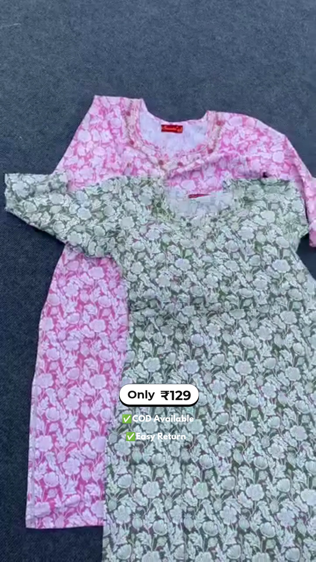 Elegant Women’s Printed Kurta Sets - Image 2