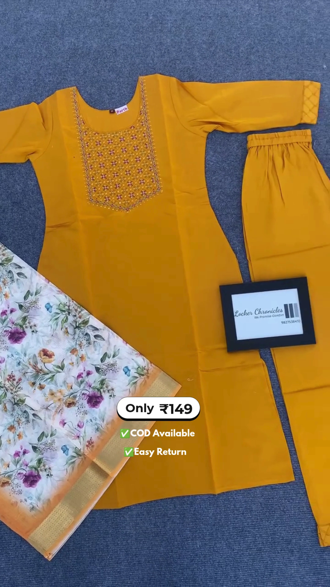 Elegant Kurta Pant Set for Women - Image 2